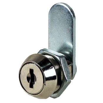 Ccl Security K15760 00222 Disc Tumbler Cam Lock, Satin Chrome Finish ~ 1 1/4"