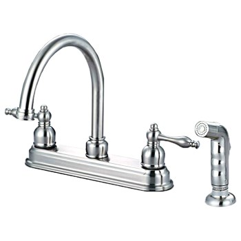 Hardware House 122757 Kitchen Faucet With Spray