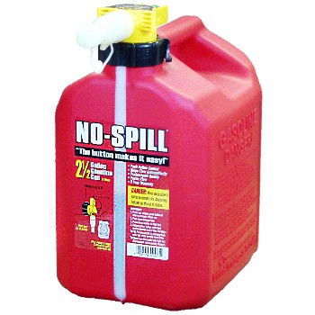 No-spill 1405 Gas Fuel Can, No Spill ~ 2.5 Gallon