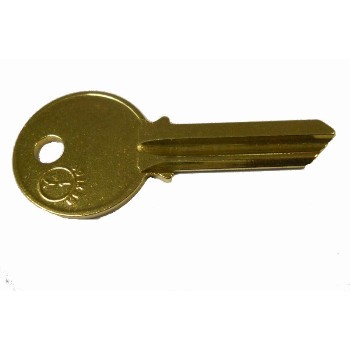 Midwest Fastener 373581 Y1 Brass Key Blank