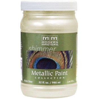 Modern Masters Me164-32 Metallic Paint, Flash Gold 32 Ounce
