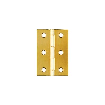 National 211391 Solid Brass/pb Board Hinge, Visual Pack 1802 2-1/2x1-3/4 Inches