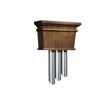 Walnut Finish Traditional Wired Musical Door Chimes