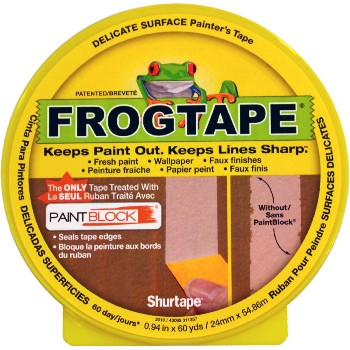 Shurtape 105550 Frogtape Gold Delicate Surface ~ 1" X 60 Yds