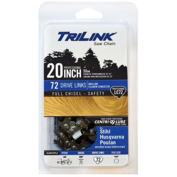 Trilink Saw Chain Cl85072tl2 20in. 3/8in. Lc72 Chain