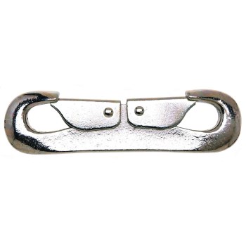 Campbell Chain T7603911 Double Ended Cap Snap, Zinc Plated ~ 7/16" X 5-1/4"