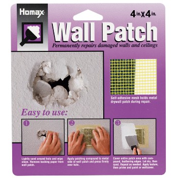 Homax 5504 Wall Patch, 4 X 4 Inch