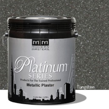 Modern Masters Psmp712gal Metallic Plaster, Tungsten ~ Gallon