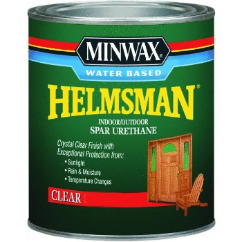 Minwax 63051 Urethane, Water Based Semi Gloss - Quart