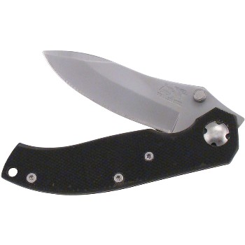 Frost Cutlery 15-078b 3.75in. Black/gray Knife