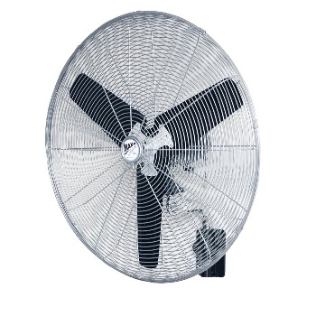 Ventamatic Hvwm30 Osc Wall Fan, Oscillating - 30" + Three Speed