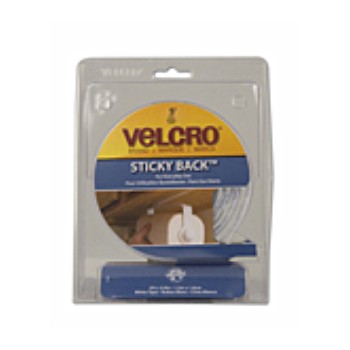 Velcro 90087 White Sticky Back Velcro Tape - 5