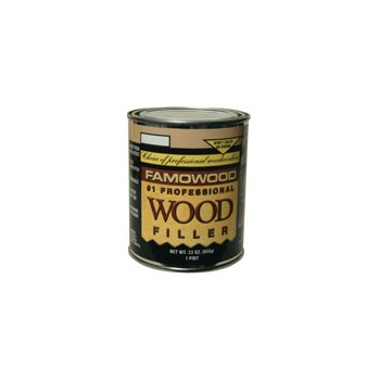 Eclectic 36021142 Woodfiller, Pint, Walnut