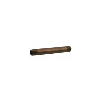 Anderson Metals 38300-0640 Nipple - Red Brass - 3/8 X 4 Inch