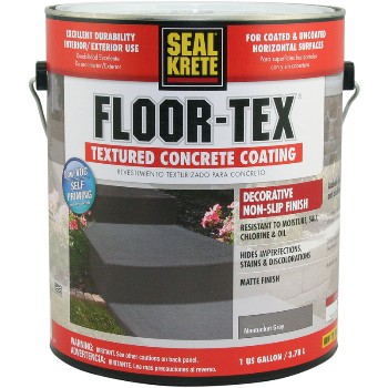 Cp/seal Krete 46221 Floor-tex Textured Concrete Coating, Nantucket Gray ~ Gallon