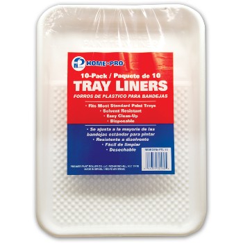 Premier Ptl-10 Paint Tray Liners, 15.75" X 12.25" ~ 10/pack