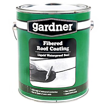 Gardner-gibson/black Jack 0101-900-34 Fibered Roof Coating ~ Gallon