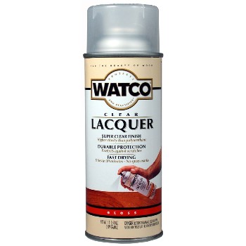 Watco 63081 Gloss Lacquer Finish, 11.25 Oz Spray