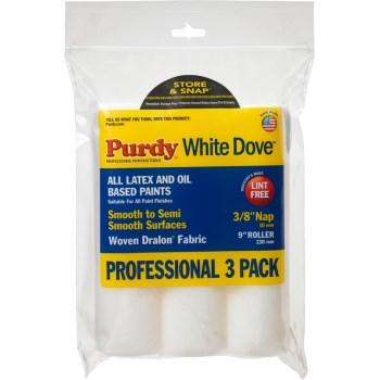 Purdy 14f863000 Whitedove Roller Covers ~ 9" X 3/8" Nap