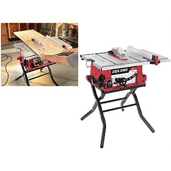 Bosch/vermont American 3410-02 Table Saw W/fixed Stand ~ Skil Brand, 10"