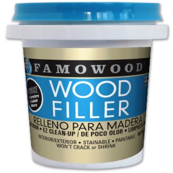Eclectic 40042144 Wood Filler, White, 1/4 Pint