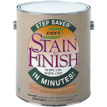 Deft Step Saver Stain & Finish - Honey Oak - 1 Gal