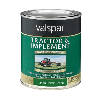 Valspar/mccloskey 18-4432-10-05 Tractor & Implement Paint, Green ~ Quart