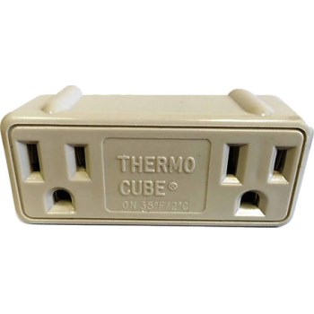 Thermo Cube Thermostatically Controlled Outlet On at 35°F, Off at 45°F