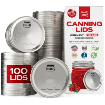 Fjlw100 100pk Wd Canning Lids