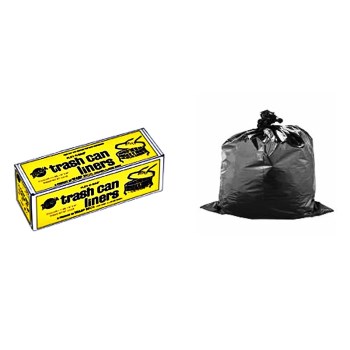 Warp Bros Fb33-100 Industrial Trash Bags, 33 Gallon ~ 33" X 40" X 1.5 Mil