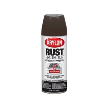 Krylon K06900500 Rust Protector Enamel Spray ~ Leather Brown
