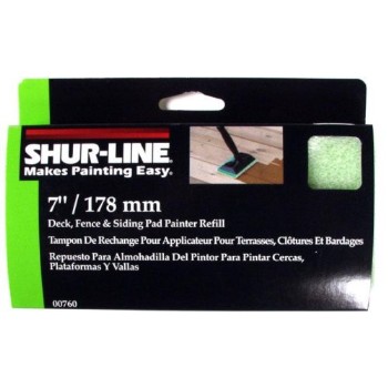Shur-line 00760c Deck & Siding Pad Refill - 7"