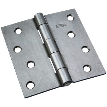 National 140681 Plain Steel Tp Hinge, 505 Bc 4 X 4 Inches