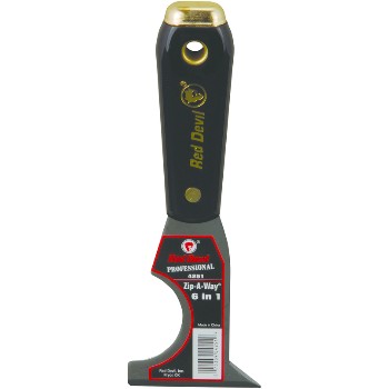 Red Devil 4251 Zip-a-way 6 In 1 Tool