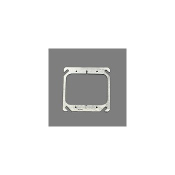 Hubbell/raco 791 Square Mud Ring, Flat 2 Gang 4 Inch