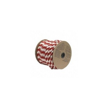 Canada Cordage Os10200-19 Derby Mfp Rope, Red/white 5/8 Inches X 200 Feet