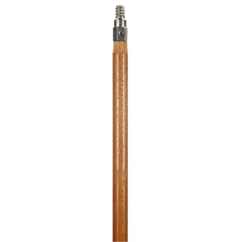 Hardware House 292920 Metal Tip Wooden Broom Handle ~ 1-1/8" X 60"