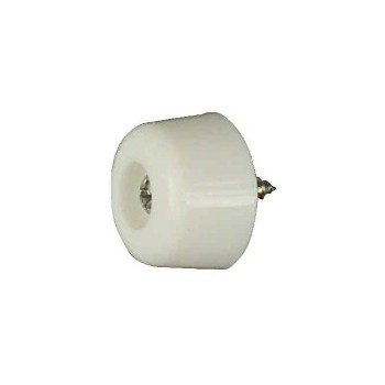 National 225383 Bumpers, White ~ 1/2" X 7/8"