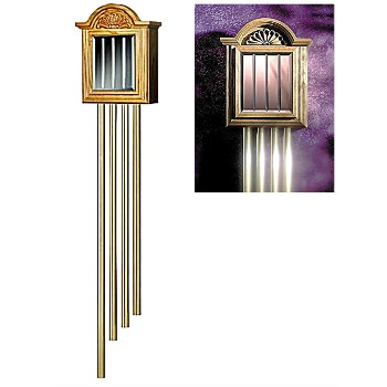 Musical Door Chime, Traditional ~ Light Oak 