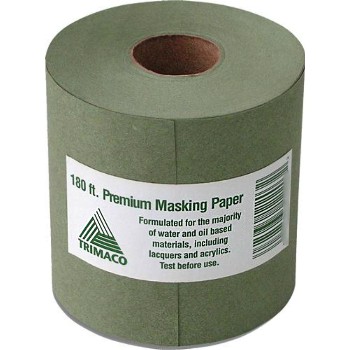 Trimaco 12206 Masking Paper ~ Prem Green, 6" X 180 Ft