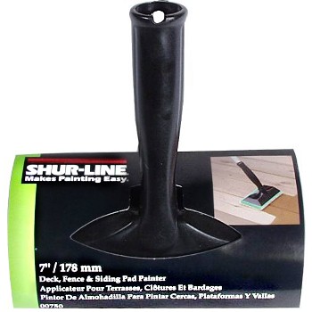 Shur-line 00750c Deck & Siding Pad Painter ~ 7"