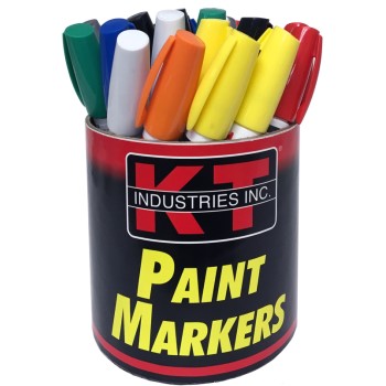 K-T Ind 5-0020 Liquid Paint Markers ~ Assorted Color Pack