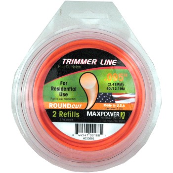 Maxpower Parts 333095 .095 Org Trimmer Line