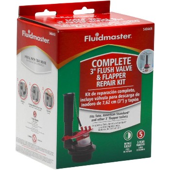 Fluidmaster 540akrp5 Flush Valve Kit, Universal ~ 3"