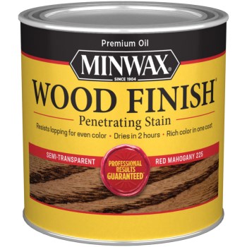 Minwax 22250 Wood Finish ~ Red Mahogany, 1/2 Pint