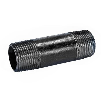 Anvil/mueller 587-020hn Steel Pipe Nipples, Black ~ 1.5" X 2"