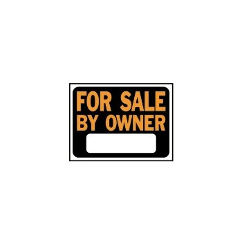 Hy-ko 3007 For Sale Owner Sign, Plastic 9" X 12"