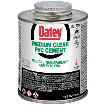 16oz Med Clear Cement