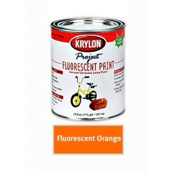 Fluorescent Project Paint - Orange - 1 Quart 