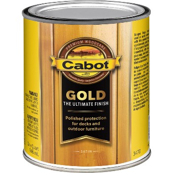 Cabot 140.0003472.005 Gold Ultimate Finish Stain, Fireside Cherry ~ Quart